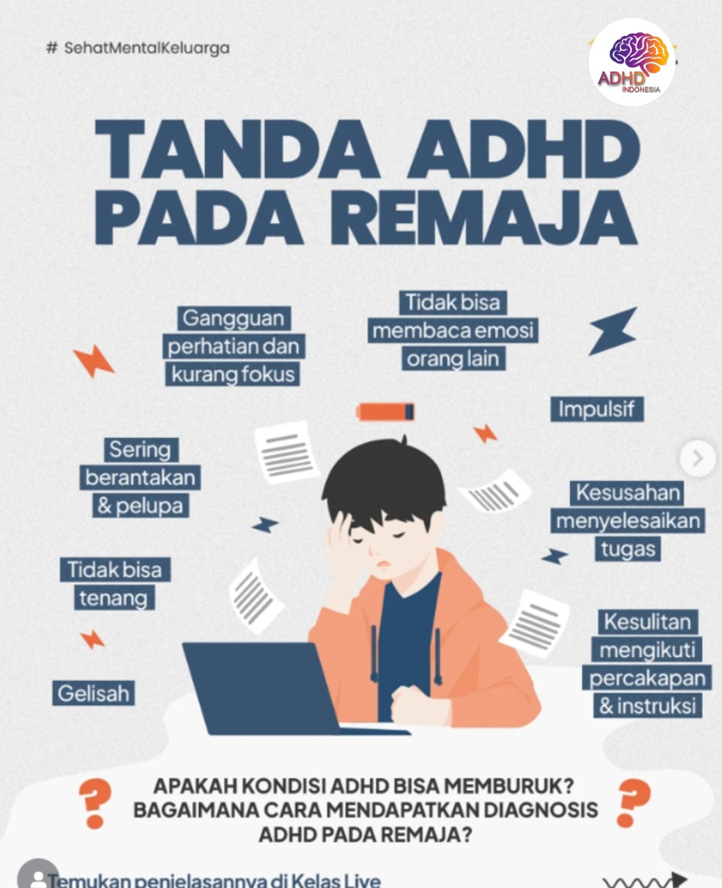 Screening ADHD Non-Diagnostik: Edukasi Awal bagi Orang Tua di Kabupaten Penajam Paser Utara